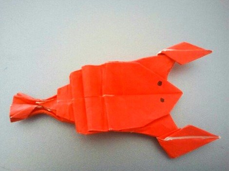 Origami Lobster 10.1.2017