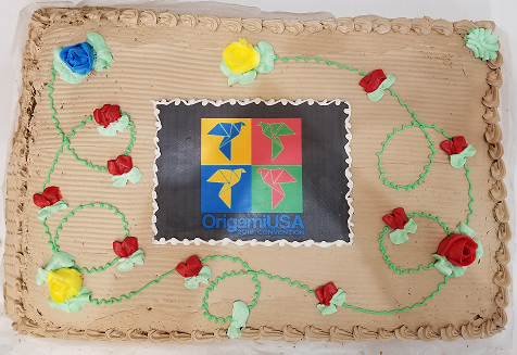 OrigamiUSA Cake 6.25.2018